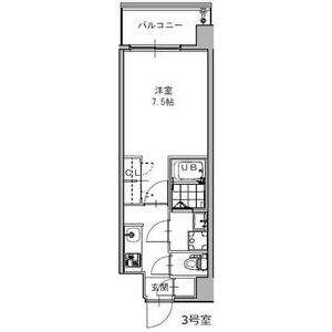 ＳーＲＥＳＩＤＥＮＣＥ福島ｇｒａｎｄｅ-1K(103168139)の間取り図